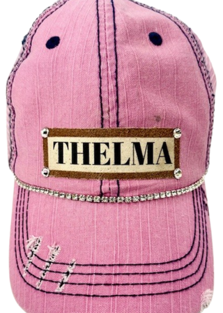 (37) "THELMA" DISTRESSED TRUCKER HAT