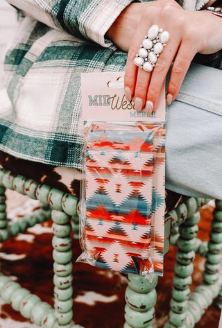 Aztec Tall Coozie 2-Pack | Western Style Drink Sleeve