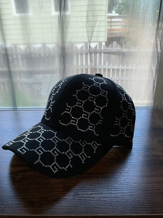 Bling Baseball Caps For Women With Shimmering Rhinestone Accent