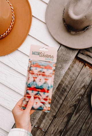 Aztec Tall Coozie 2-Pack | Western Style Drink Sleeve