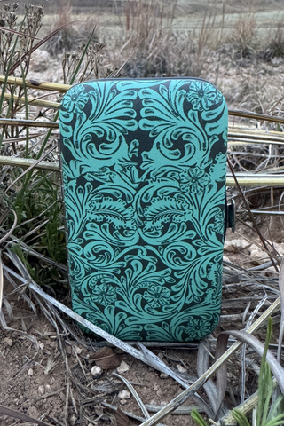 Tooled in Turquoise Western Manicure Set — Unique Gift & Style Essential