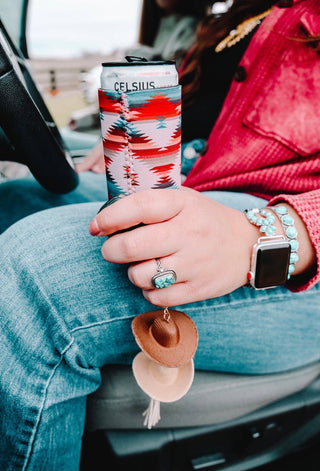 Aztec Tall Coozie 2-Pack | Western Style Drink Sleeve