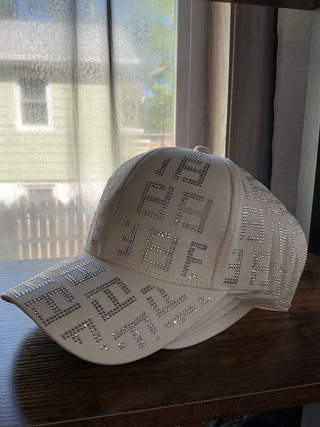 Bling Baseball Caps For Women With Shimmering Rhinestone Accent