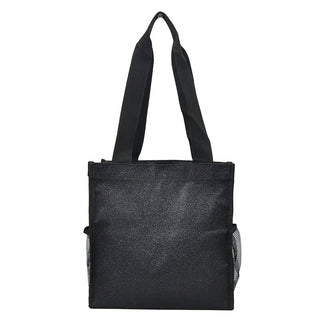 Black Glitter NGIL Tote Bag