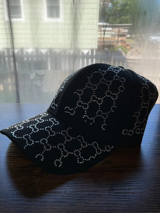 Bling Baseball Caps For Women With Shimmering Rhinestone Accent