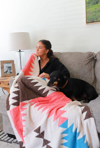 Aztec Luxury Throw Blanket | Western Style Home Decor