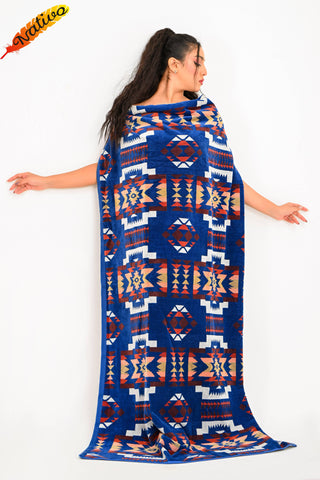Blue Beach Towel