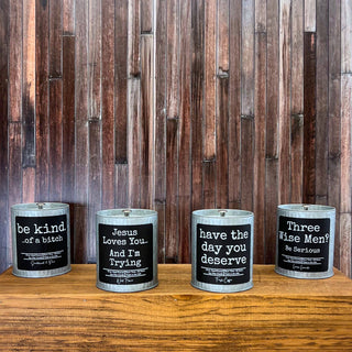 Be Kind. ...of a Bitch | Funny Soy Wax Candle | Unique Gift