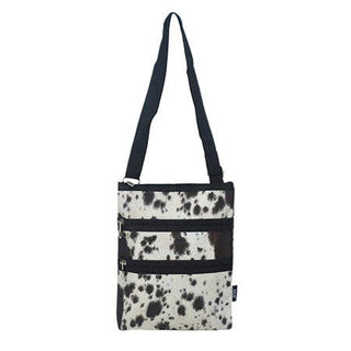 Black Cowhide NGIL Messenger Hipster Bag