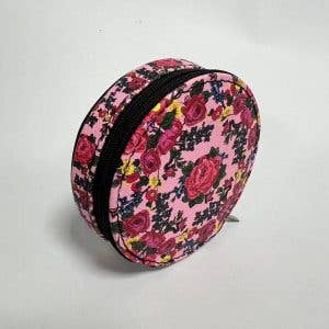 Medicine Bags, Floral Pink