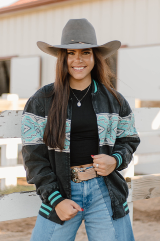 High Desert Horizon Bomber Jacket
