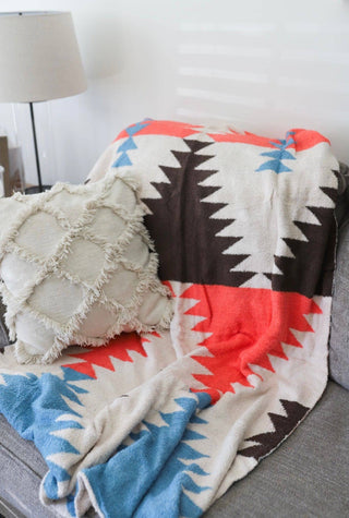 Aztec Luxury Throw Blanket | Western Style Home Decor