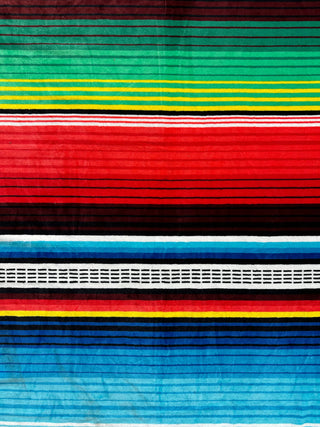 King Size Blanket | Southwest Serape Super Plush