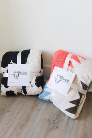 Aztec Luxury Throw Blanket | Western Style Home Decor
