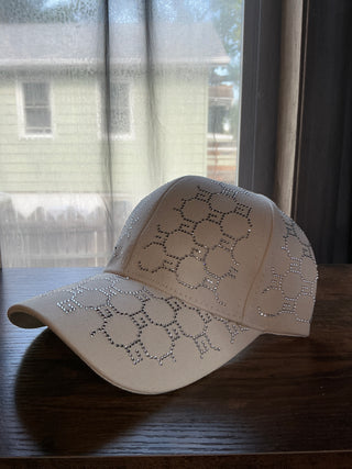 Bling Baseball Caps For Women With Shimmering Rhinestone Accent
