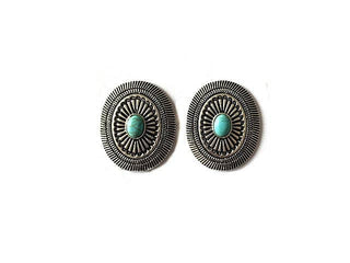 Western Concho Earring