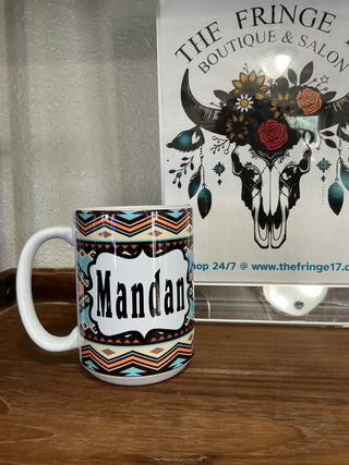 Native Slang Coffee Mug 15 Oz With Phonetic Words And Definitions Ceramic