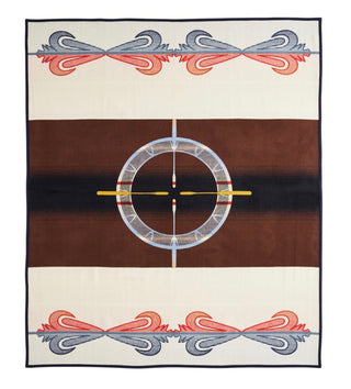 Jacquard Unnapped Robe – Southwestern Blanket