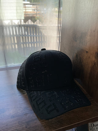 Bling Baseball Caps For Women With Shimmering Rhinestone Accent