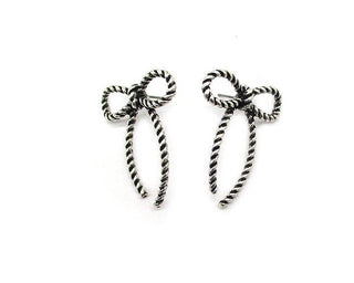 Western Corded Wire Ribbon Earring