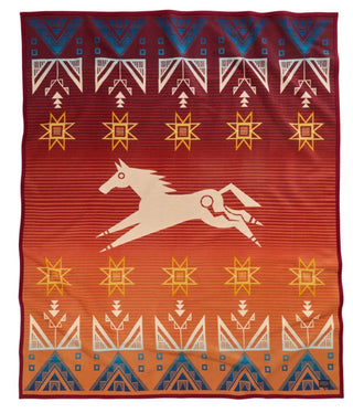 Jacquard Unnapped Robe – Southwestern Blanket