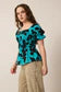 Bold & Beautiful Peplum Top