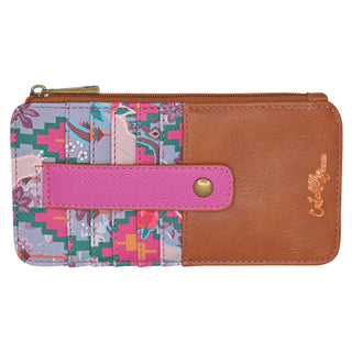 Card Wallet – Eye-Catching Western Aztec Print & Cow Skull Style
