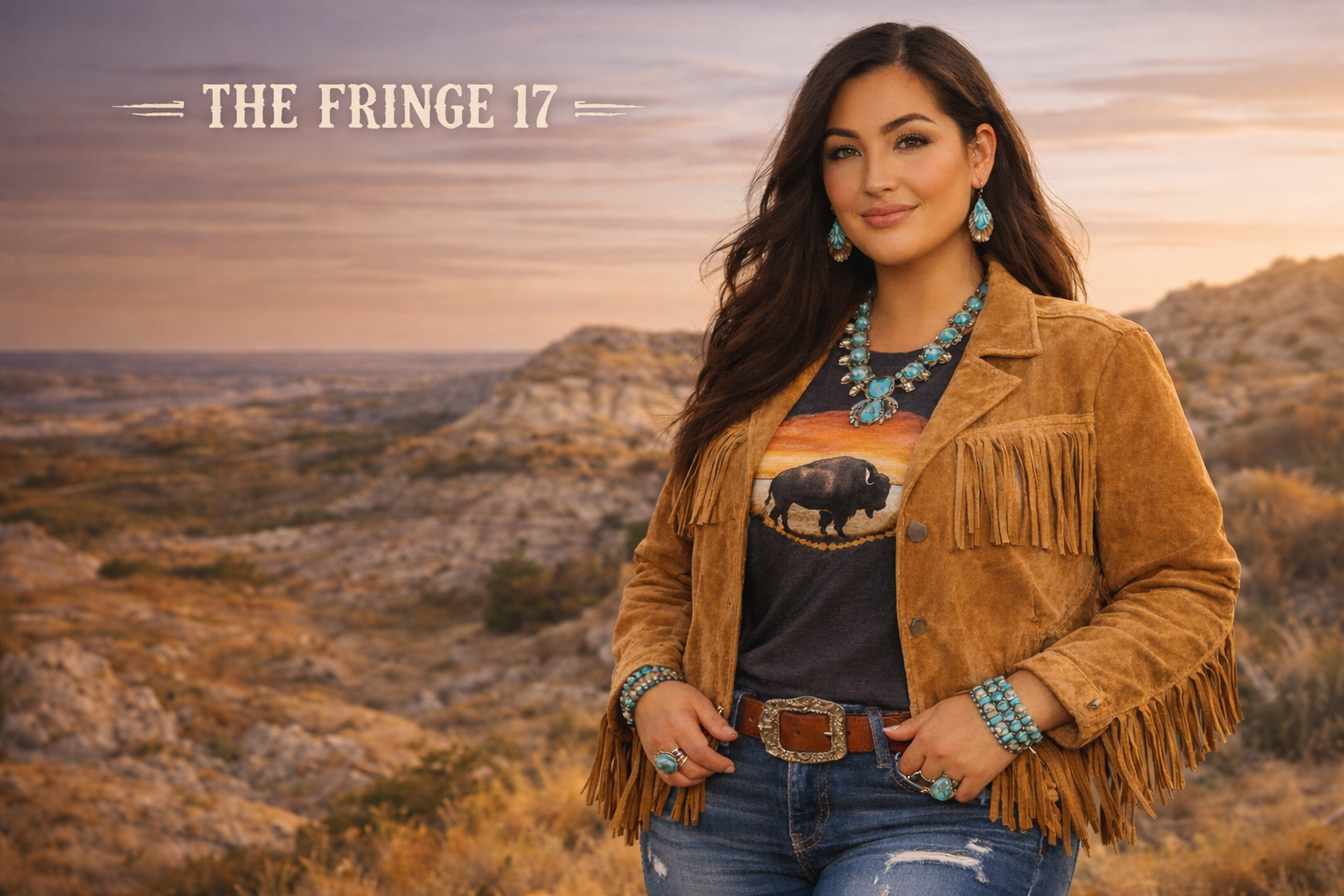 Curvy western fashion from The Fringe 17 Boutique