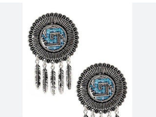 Aztec Shield earrings