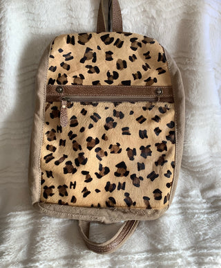 cheetah print mini backpack Stylish Leopard Print Small Backpack – The Fringe 17 Boutique