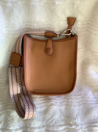 Crossbody leather style purse