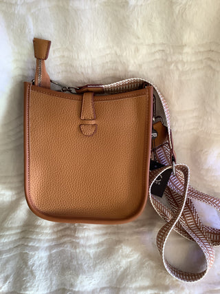 Crossbody leather style purse