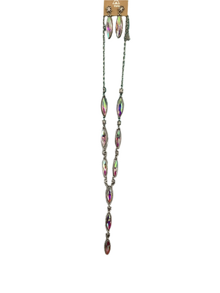 AB Stone Necklace Set