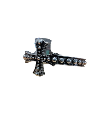 Western Cross w/ball Bracelet