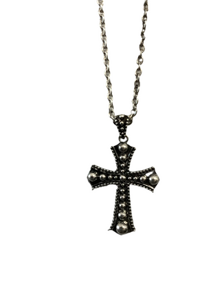 Western cross necklace set