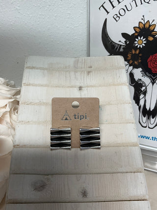 TIPI Ironridge Silverstone Earrings – Western Style Statement