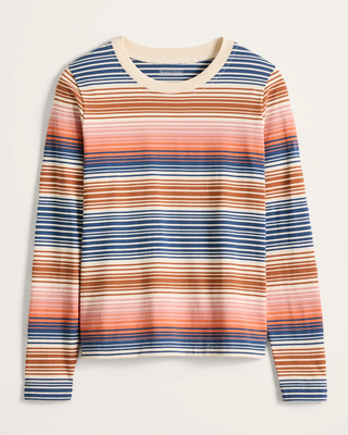 🌈 Sunset Horizon Striped Knit Top