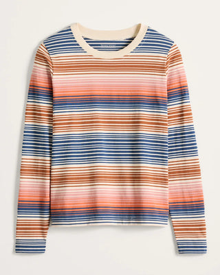 🌈 Sunset Horizon Striped Knit Top