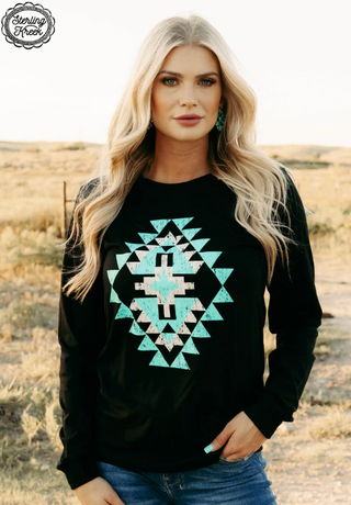 Icy Aztec Tee