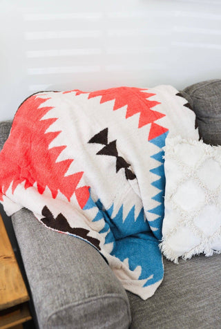 Aztec Luxury Throw Blanket | Western Style Home Decor