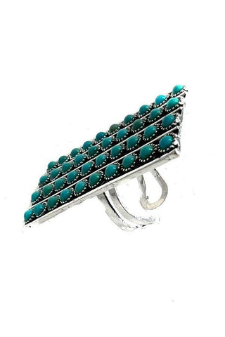 WESTERN RECTANGLE CUFF RING