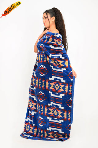 Blue Beach Towel