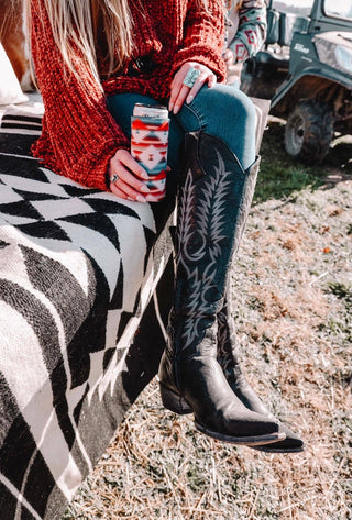 Aztec Tall Coozie 2-Pack | Western Style Drink Sleeve