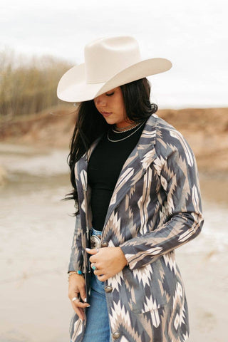 Blackburn Kreek Jacket – Western Aztec Duster