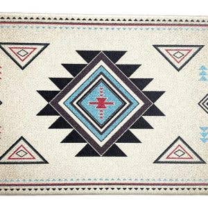 Aztec Print Floor Mats
