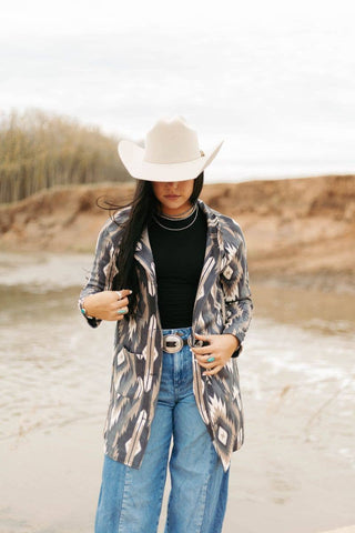 Blackburn Kreek Jacket – Western Aztec Duster