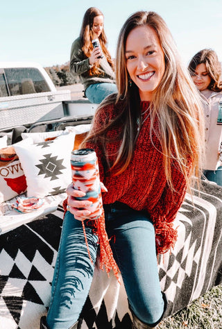 Aztec Tall Coozie 2-Pack | Western Style Drink Sleeve