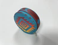 Aztec Print Turquoise Pill Organizer