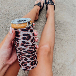Leopard Print Tall Coozie 2-Pack | Bold & Unique Style