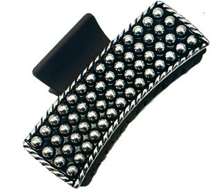 WESTERN BUBBLE METAL HAIR CLAW